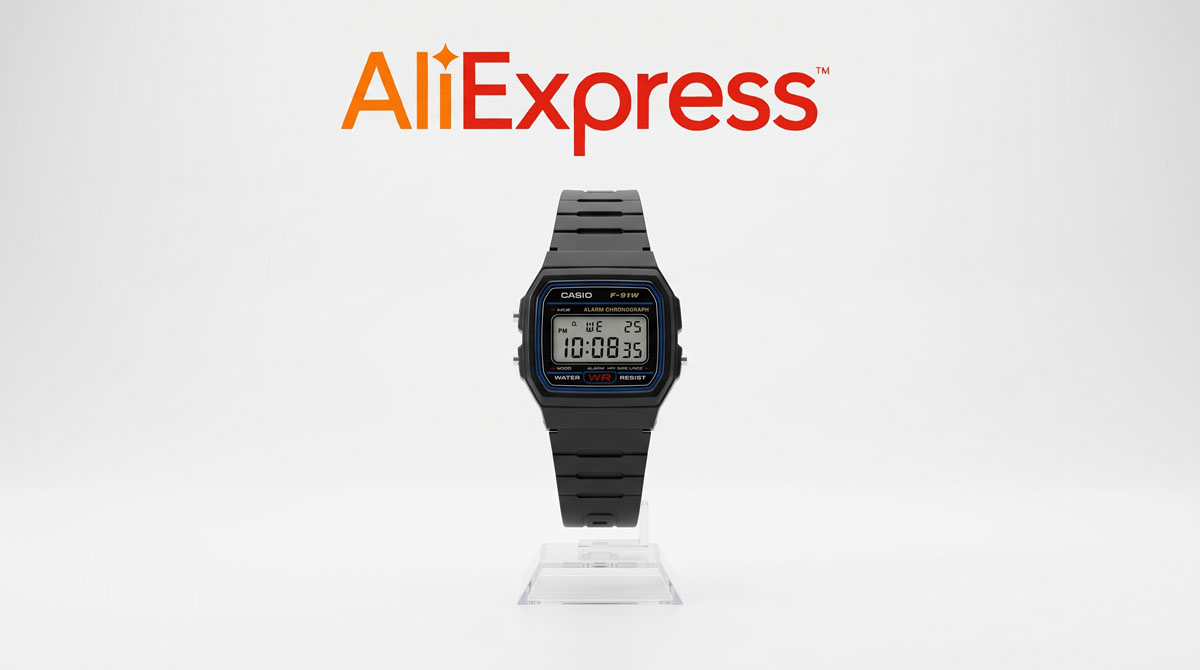Casio F-91W kwenye AliExpress: Mwongozo wa Kununua Kenya