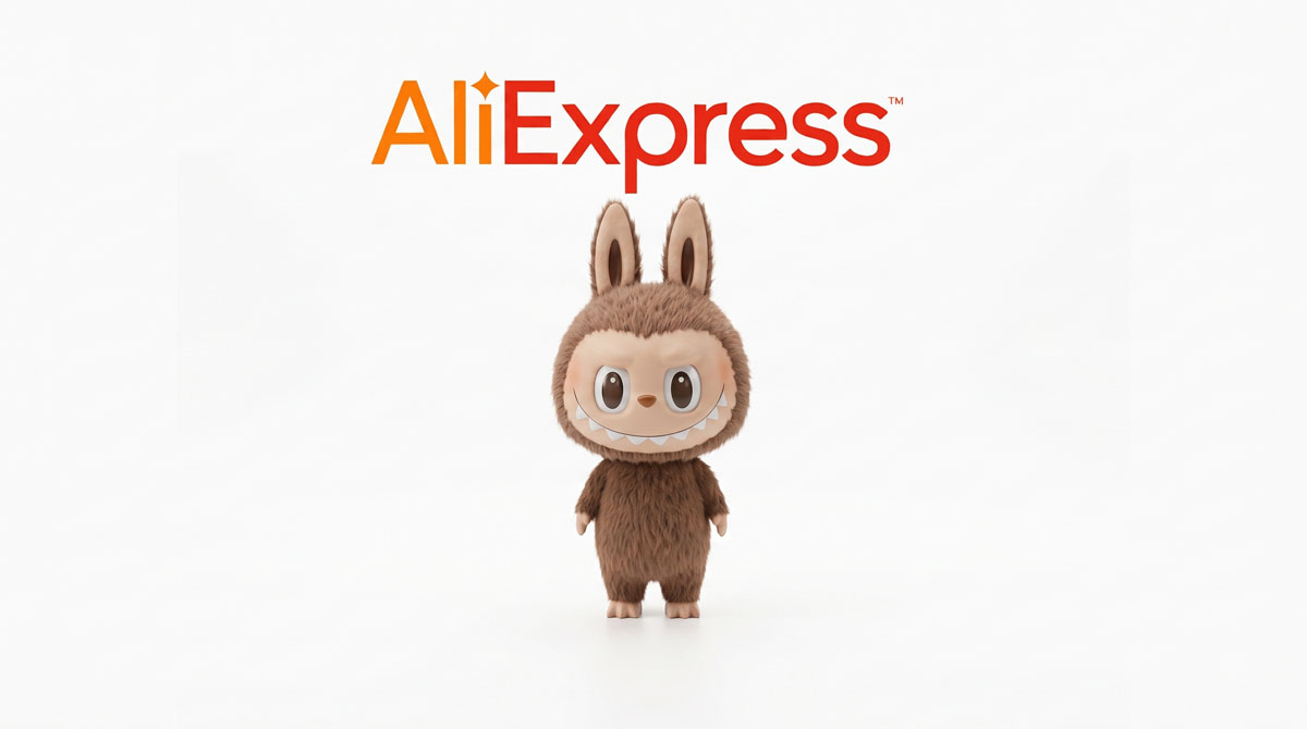 Labubu AliExpress katika mtandao wa AliExpress